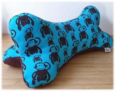 3D MEGAkuscheln - Äffchen, Fleece/braun