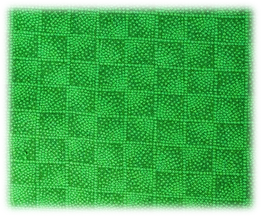 Maske 10 (mit Opt. Kindergröße) - Quadrate grasgrün